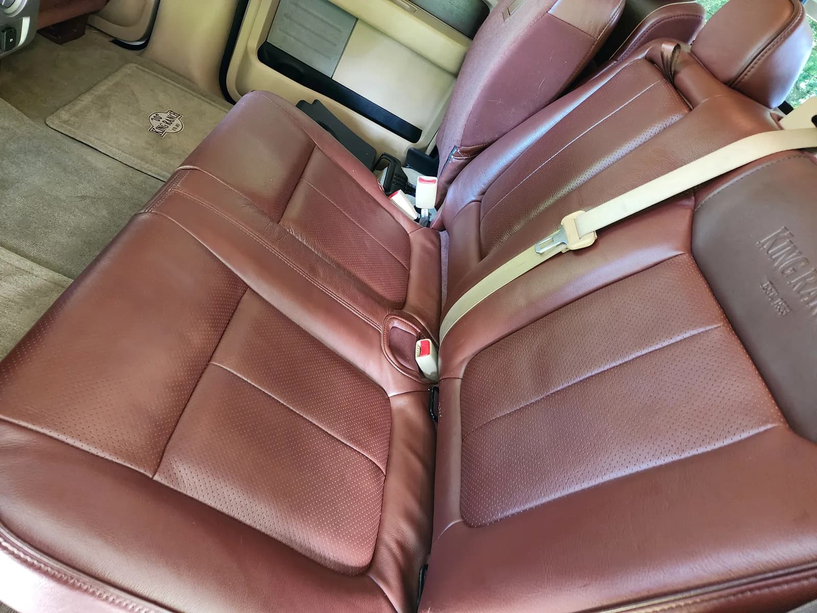 Rear Leather Detail