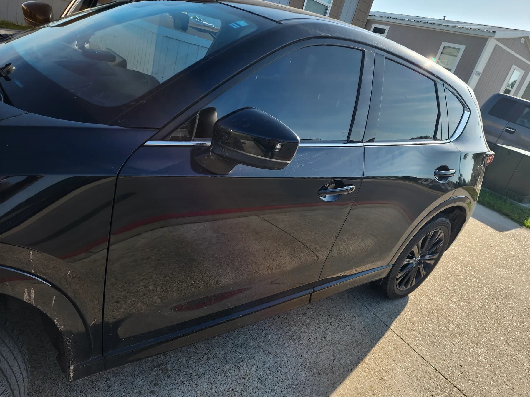 Black vehicle preservation profile