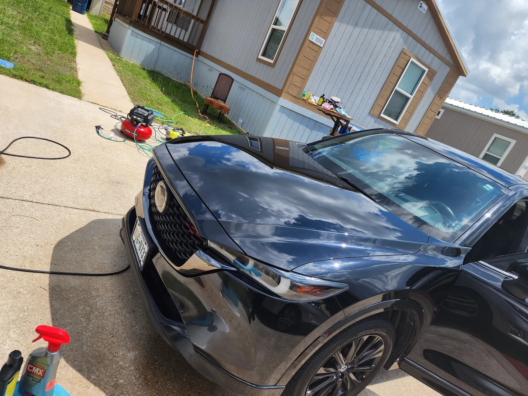 Black Mazda Gloss Recovery